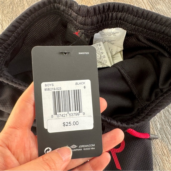 Brand New Air Jordan Jumpman Big Air Mesh Shorts “Black” (SZ5-6YRS) - Picture 5 of 7